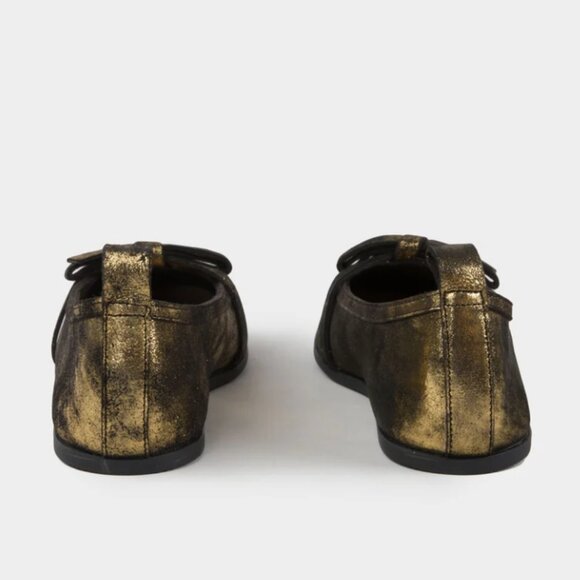 NEW Free People Free People Mania Bow Flats  Leather  upper and lining! 2511 3S2 - Picture 6 of 10